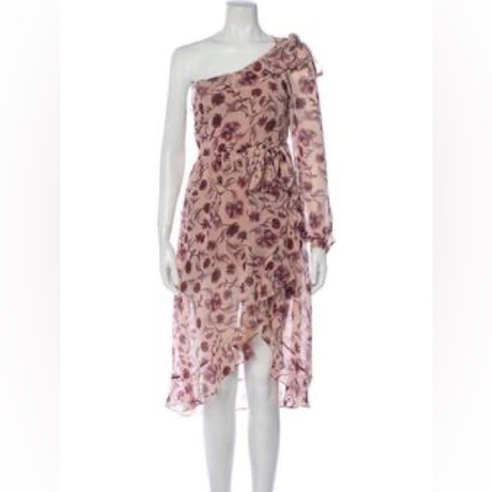 For Love and Lemons Agnes One Shoulder Dress